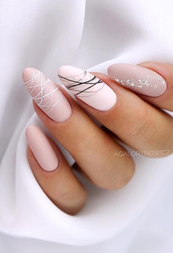 unghie rosa bellissime