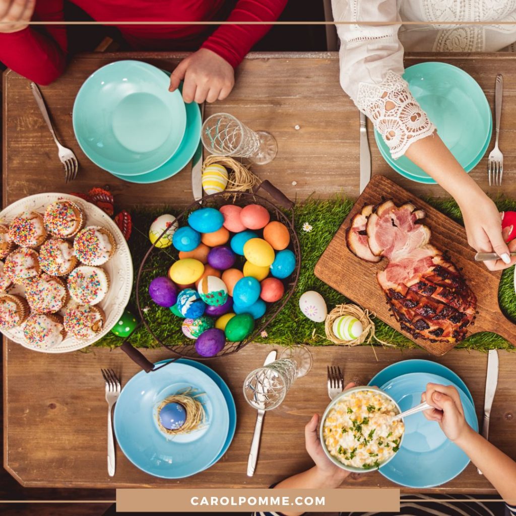 centrotavola pasqua semplice