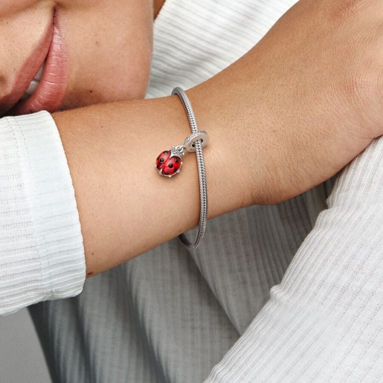 Bracciale Regolabile Thomas Sabo In Nylon E Argento 925 Con Due Cuori, Lunghezza 14-20 Cm - 3