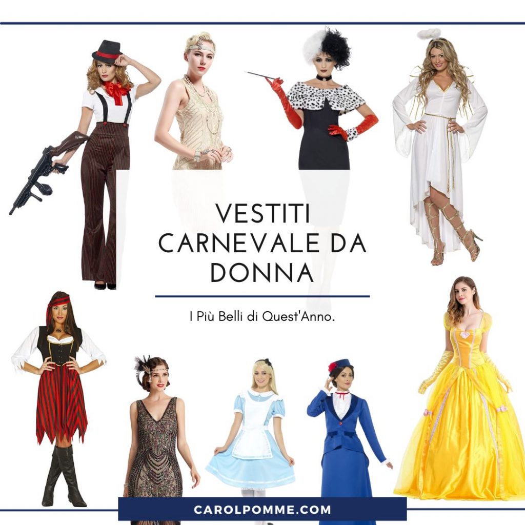 vestiti carnevale donna