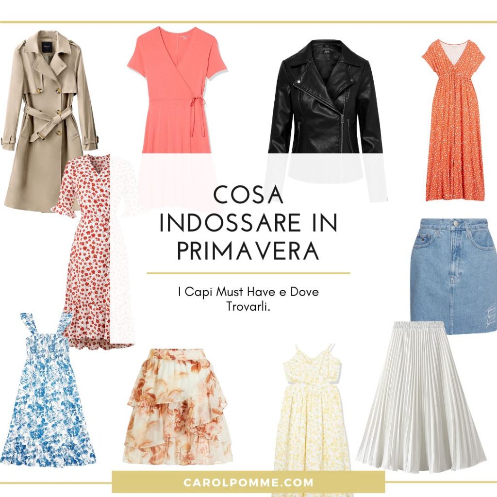 cosa indossare in primavera