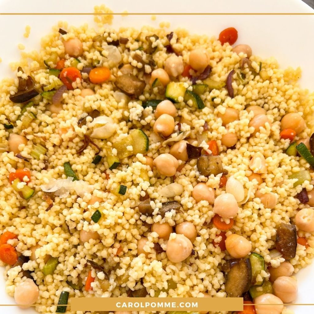 cous cous verdure