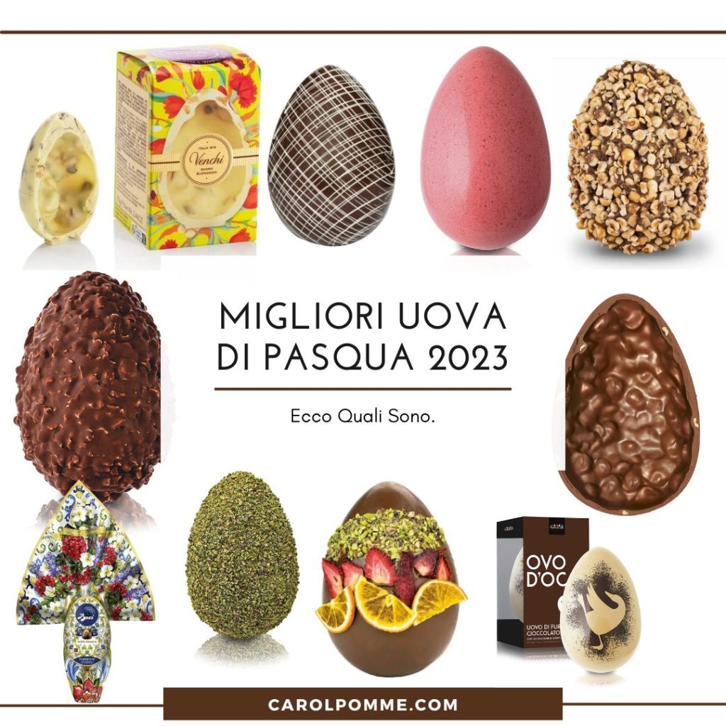migliori uova di pasqua 2023