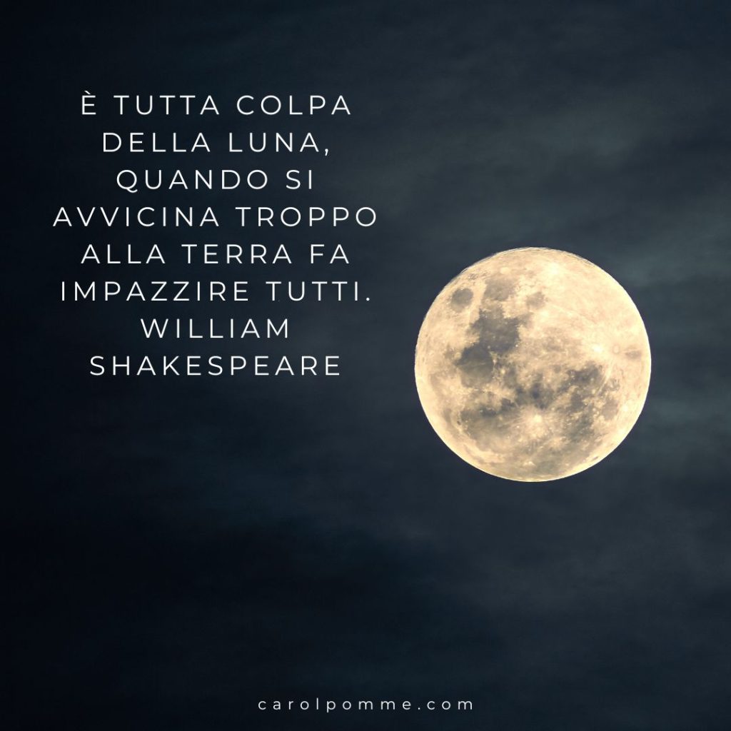 frasi sulla luna