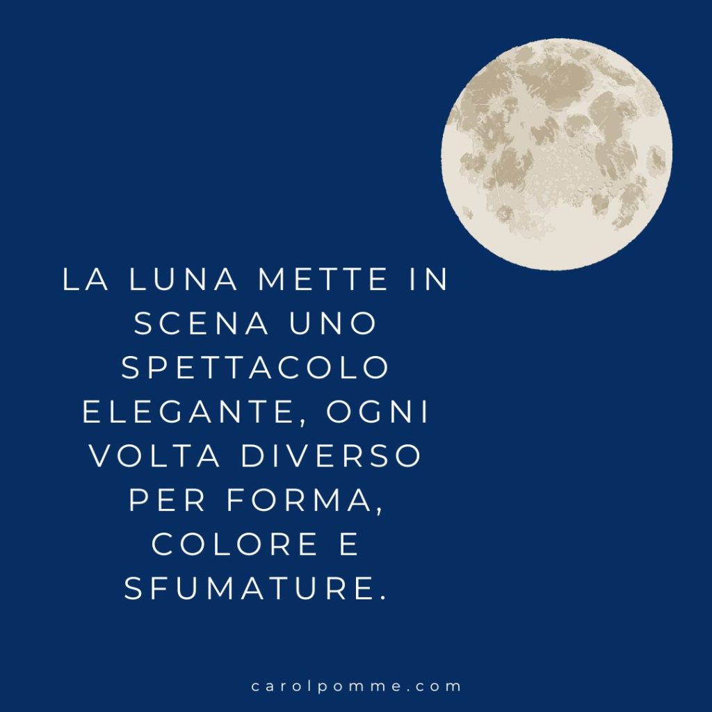 poesia sulla luna