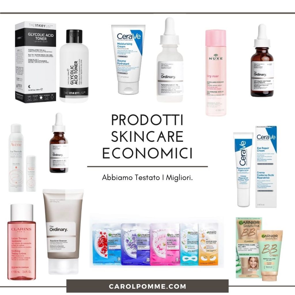 prodotti skincare economici