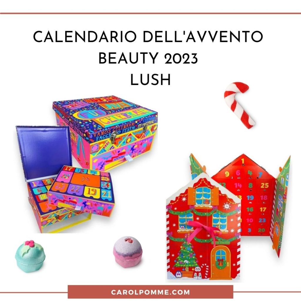 calendari avvento 2023lush
