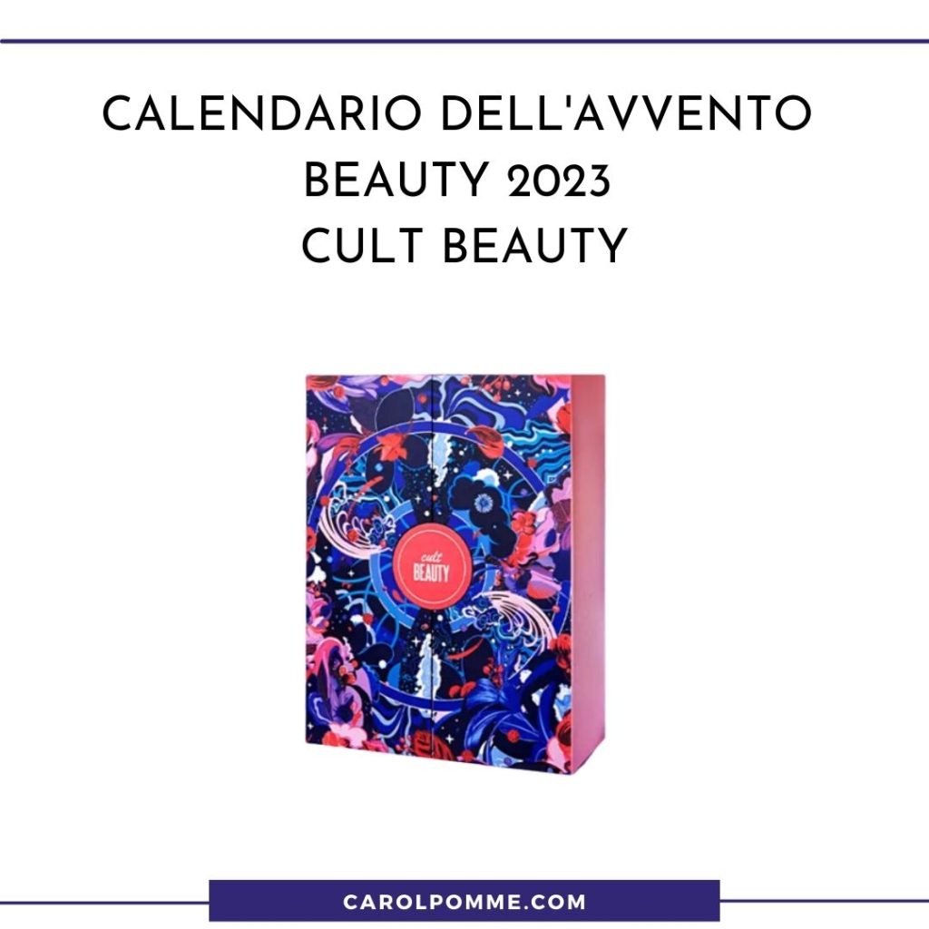calendario avvento beauty 2023 cult