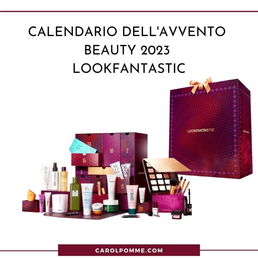 calendario avvento beauty 2023 lookfantastic