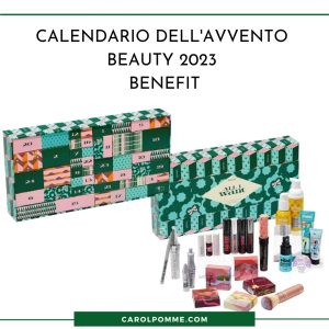 calendario avvento benefit 2023 contenuto prezzo immagini
