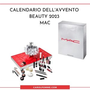 calendario avvento mac cosmetics 2023
