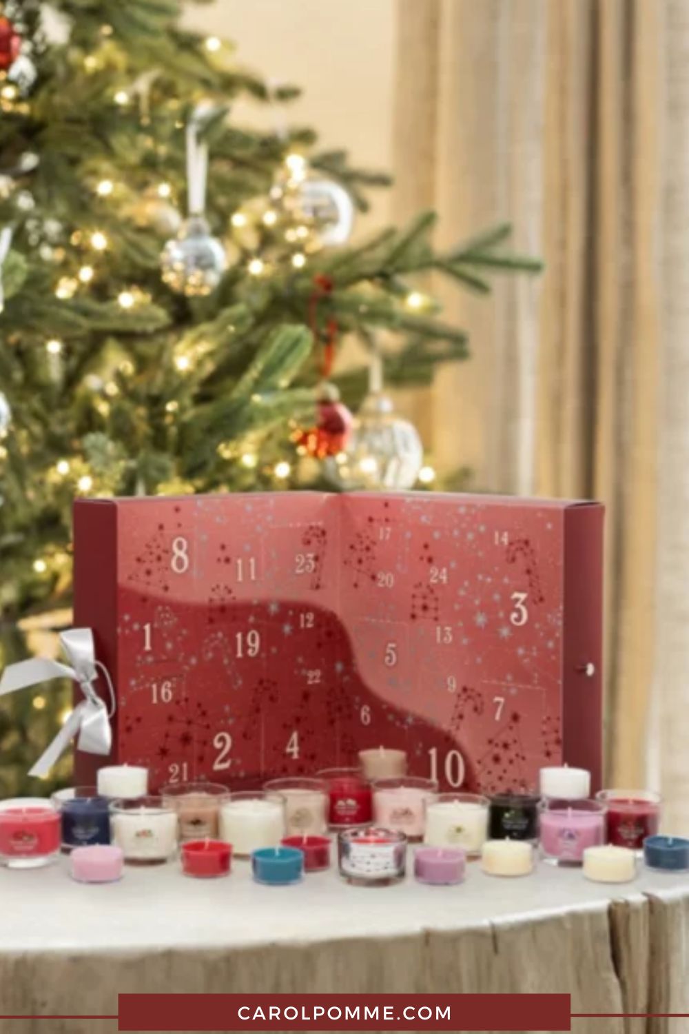 Calendario dell'Avvento Yankee Candle Natale 2023 Carol Pomme