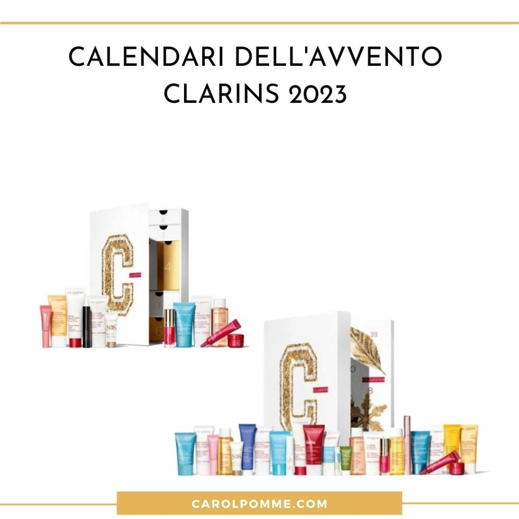 calendari avvento clarins 2023