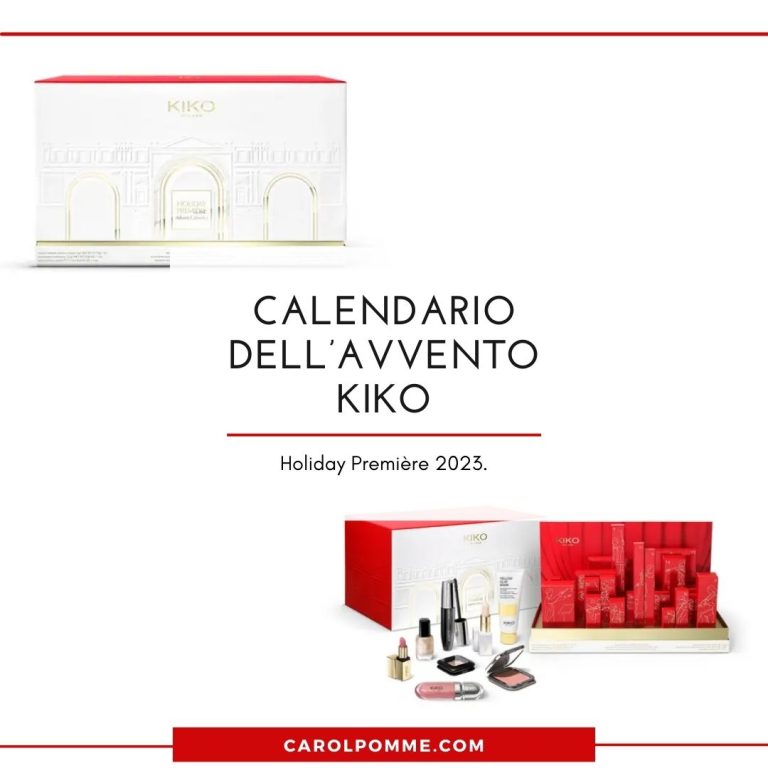 Calendario dell'Avvento Kiko 2023 Carol Pomme