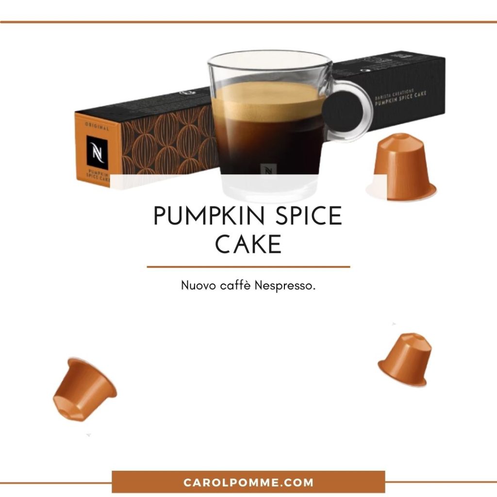 nespresso pumpkin spice cake
