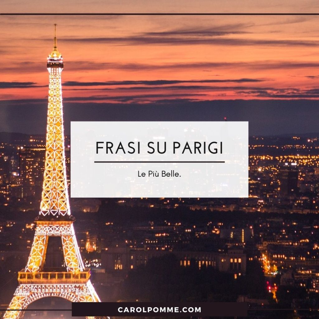 frasi su parigi