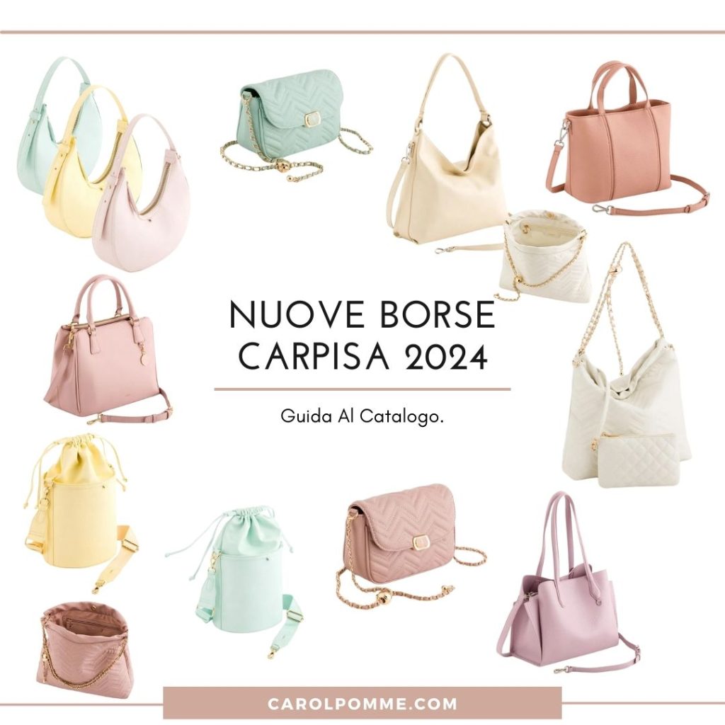 Borse Carpisa, nuova collezione 2024 Carol Pomme