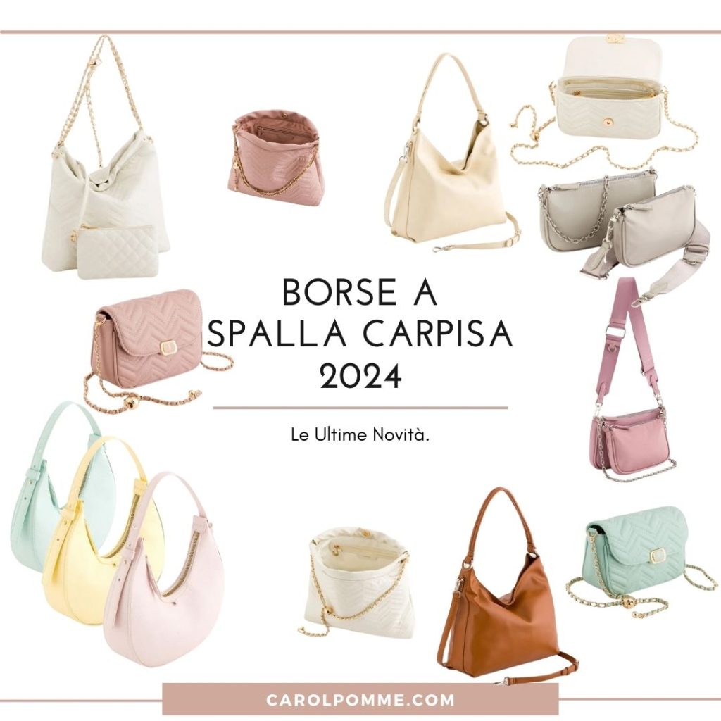 Borse Carpisa, nuova collezione 2024 Carol Pomme
